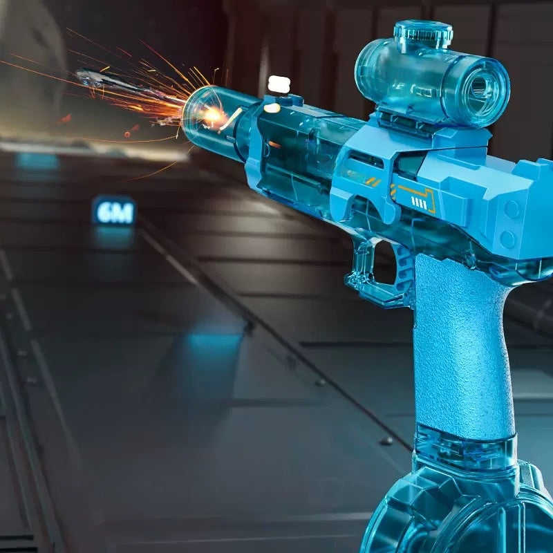 Electric Water Gun for Kids Automatic Continuous Spray Outdoor Water Toy