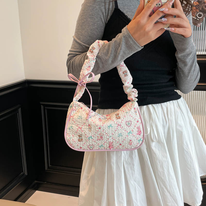 Urban Simplicity PU Shoulder Bag Medium Square Crossbody Handbag