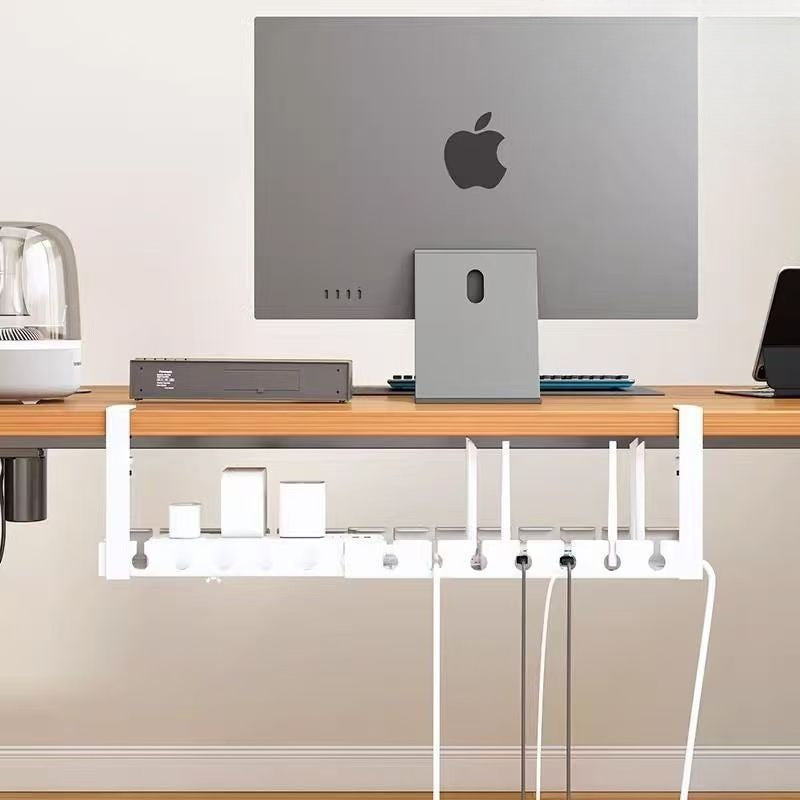 Under Desk Cable Management Rack Retractable Organizer