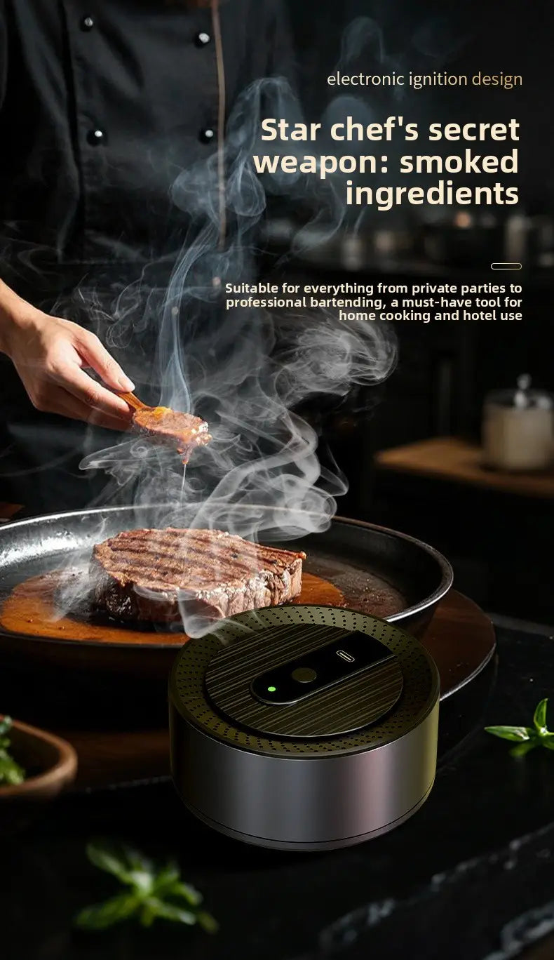 BL-51 Electric Cocktail Smoker for Whiskey and Craft Drinks