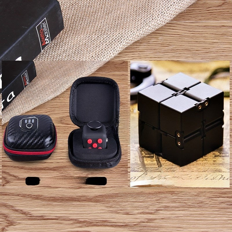 G63 Fidget Cube Stress Relief Toy Multifunctional Puzzle Spinner for Kids and Adults