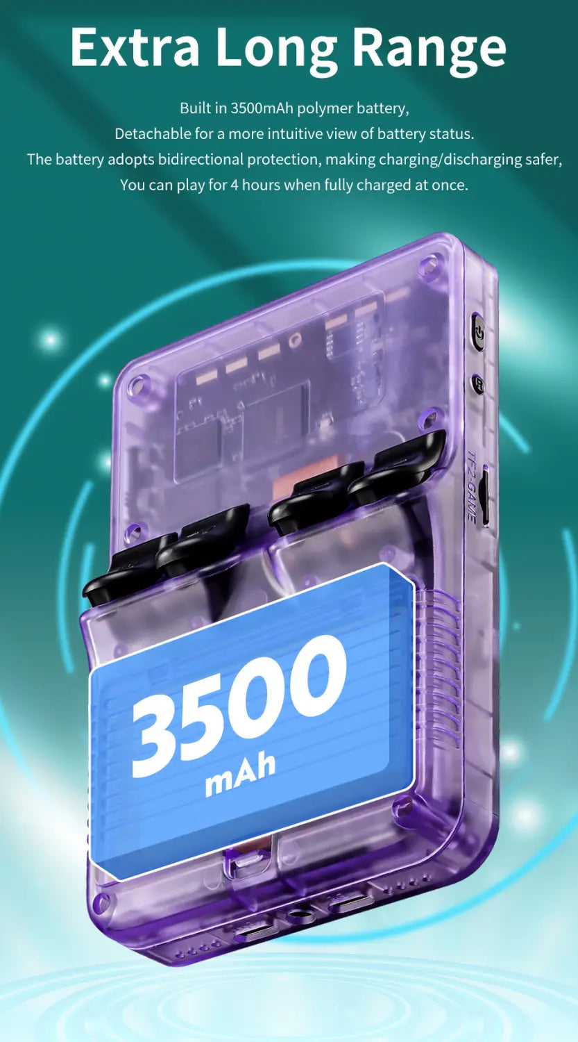 Retro Handheld Game Console 3.5 HD Screen ARKOS Open Source 64GB/128GB