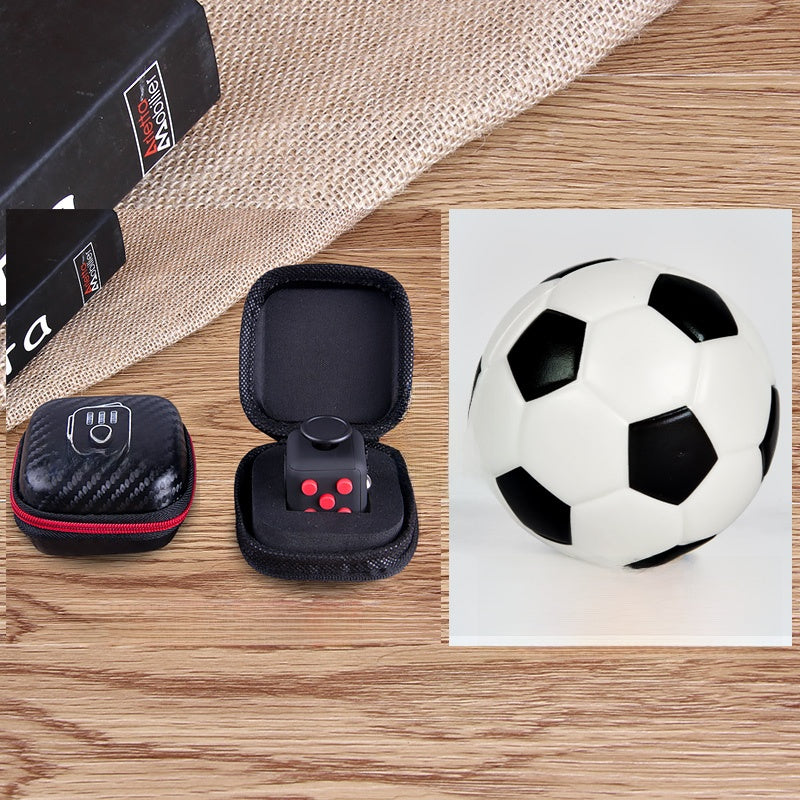 G63 Fidget Cube Stress Relief Toy Multifunctional Puzzle Spinner for Kids and Adults