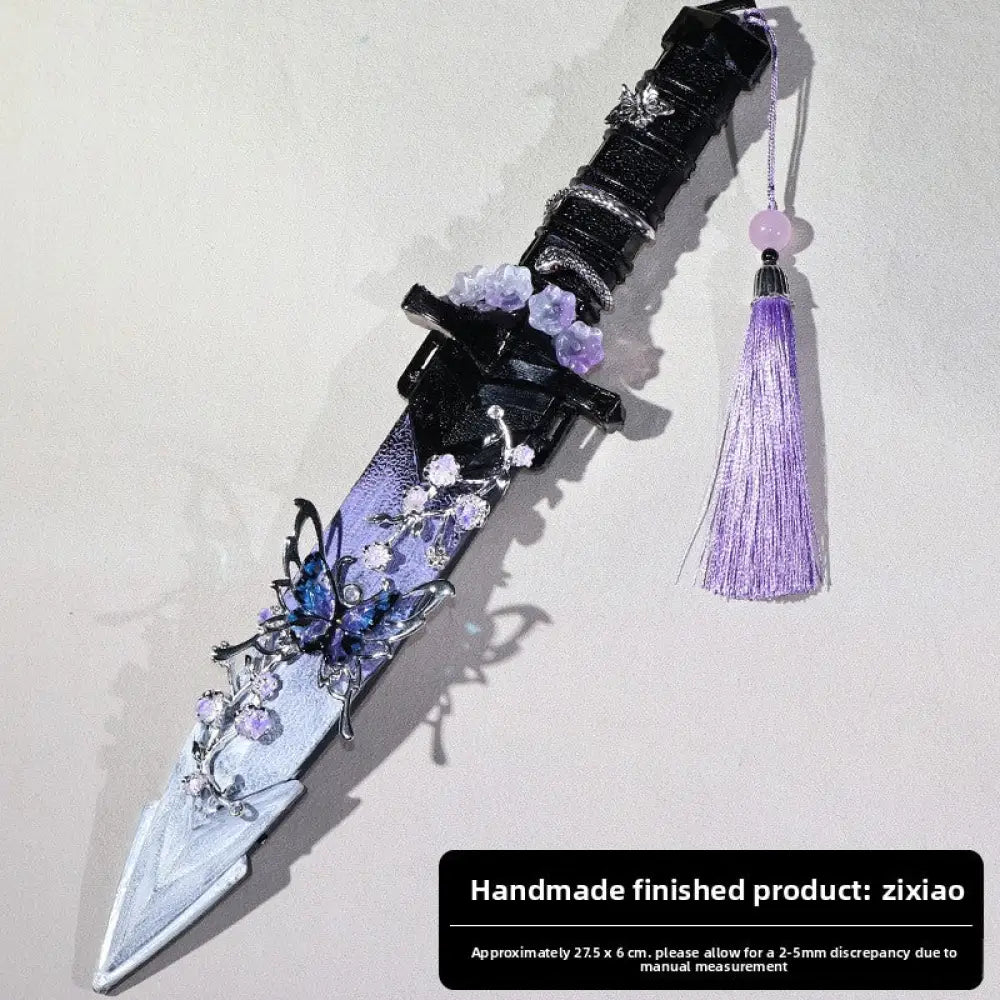 Gothic Handmade Mini Dagger Prop - DIY Craft & Cosplay Decorative Knife Accessory Portable Collectible Ornament