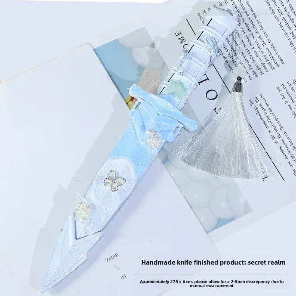 Gothic Handmade Mini Dagger Prop - DIY Craft & Cosplay Decorative Knife Accessory Portable Collectible Ornament