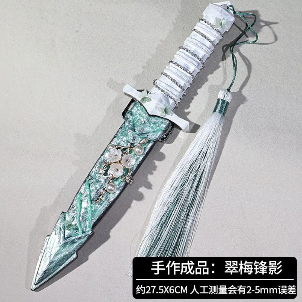 Gothic Handmade Mini Dagger Prop - DIY Craft & Cosplay Decorative Knife Accessory Portable Collectible Ornament