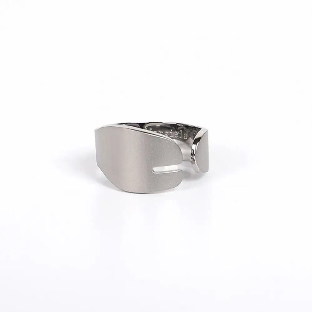 Minimalist Geometric Titanium Steel Ring and Bracelet Set - Gifts for All Occasions