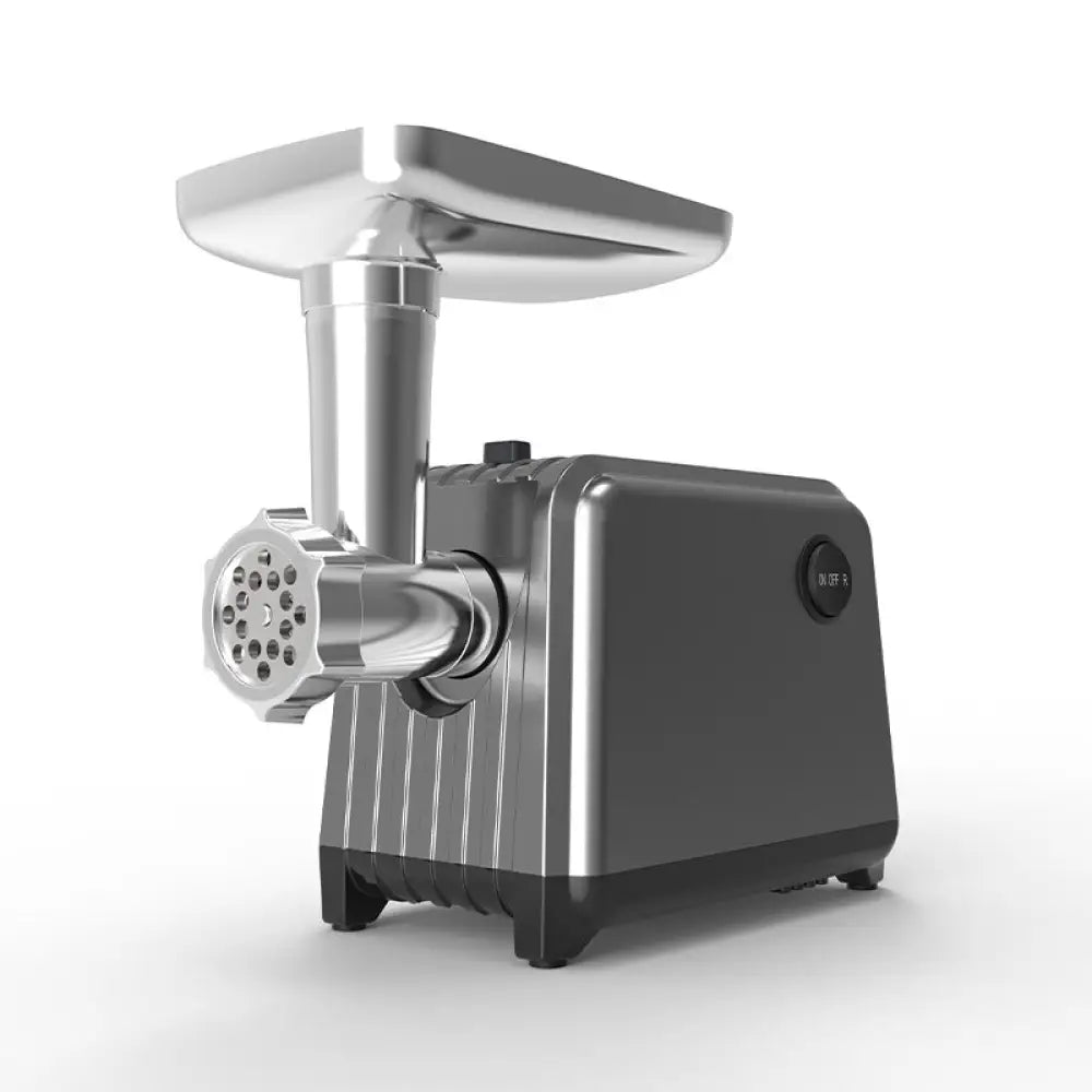 Multifunction Electric Meat Grinder and Sausage Stuffer with Plates - Space silver / meat grinder - Home Appliances