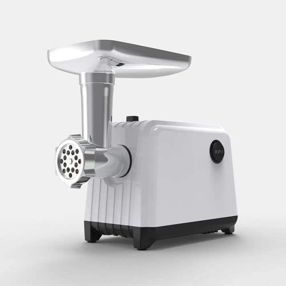 Multifunction Electric Meat Grinder and Sausage Stuffer with Plates - White / meat grinder - Home Appliances