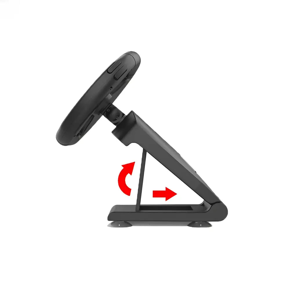 Nintendo Switch Joy-Con Steering Wheel Controller - Racing Game Wheel Mount with Suction Base ABS Plug-and-Play