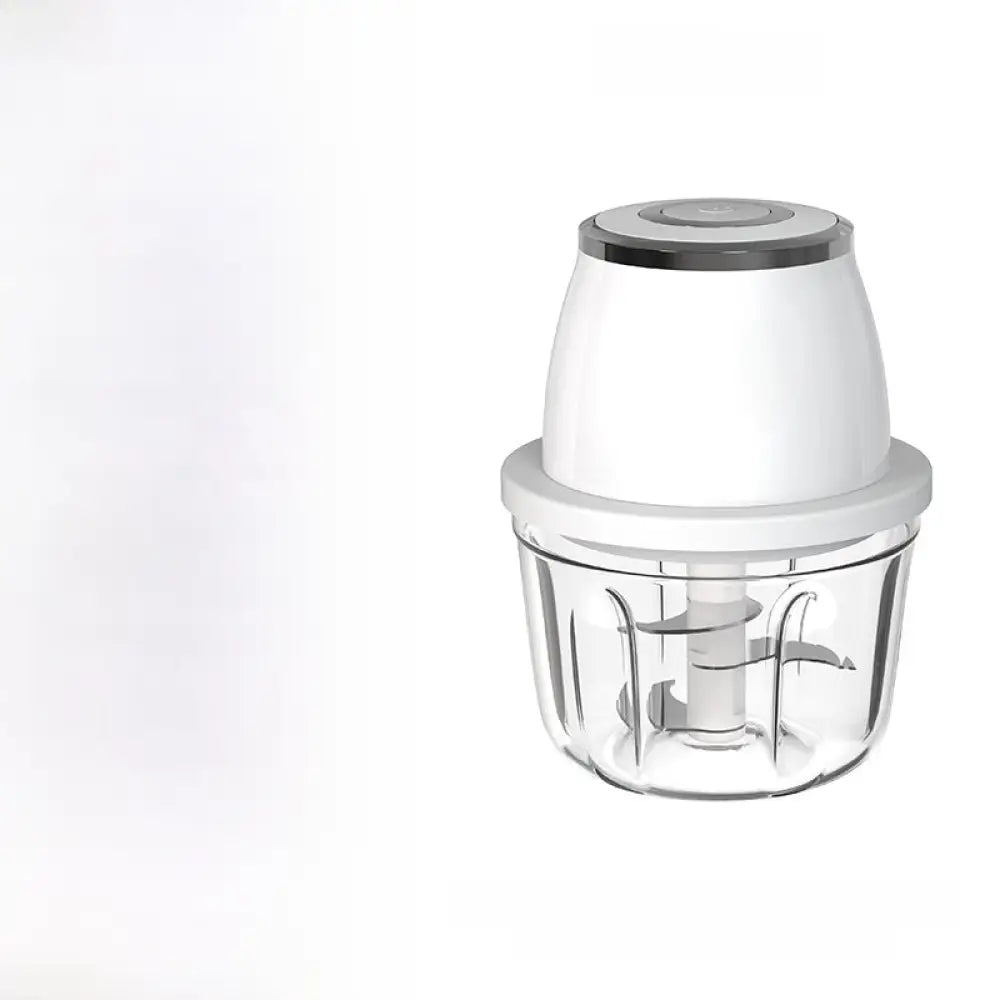 Portable Electric Food Chopper and Mini Garlic Processor - FP209C-350ml*PS / White - Home Appliances