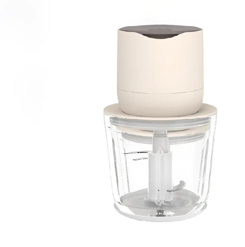 Portable Electric Food Chopper and Mini Garlic Processor - FP212D / White - Home Appliances