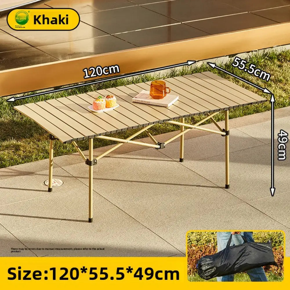 Portable Folding Moon Chair - Carbon Steel Outdoor Camping Chair with Fabric Cover (Low-Back & High-Back Options) - 120