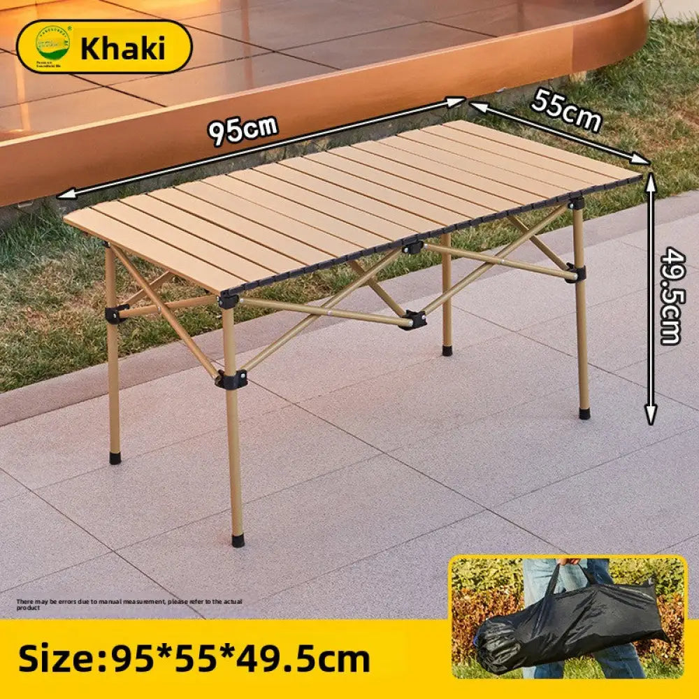 Portable Folding Moon Chair - Carbon Steel Outdoor Camping Chair with Fabric Cover (Low-Back & High-Back Options) - 95