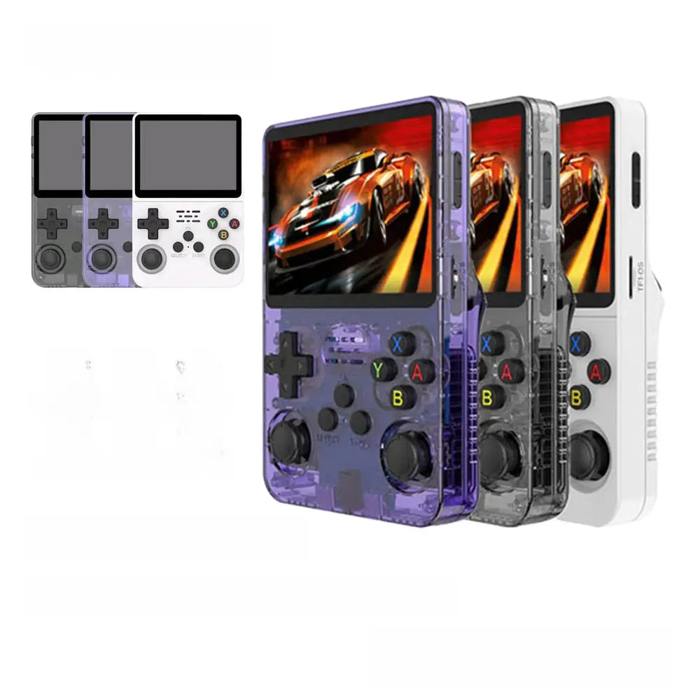 Retro Handheld Game Console 3.5 HD Screen ARKOS Open Source 64GB/128GB - No Card - Gaming Electronics