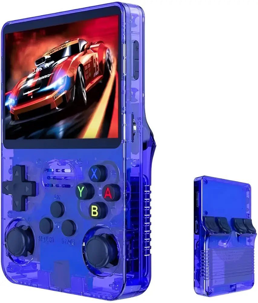 Retro Handheld Game Console 3.5-Inch HD Screen - Linux Open-Source Emulator with GBA FC & PSP Support 64GB/128GB - 64G