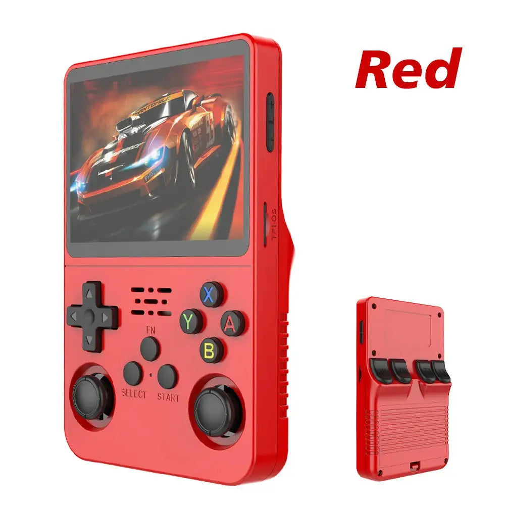 Retro Handheld Game Console 3.5-Inch HD Screen - Linux Open-Source Emulator with GBA FC & PSP Support 64GB/128GB - 64G