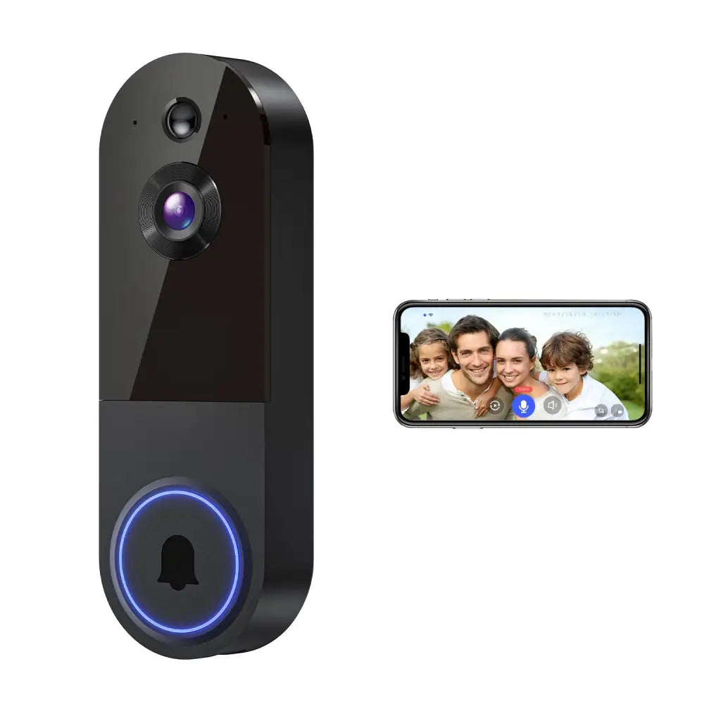 Smart 1080P WiFi Video Doorbell with Night Vision Model T52 - Consumer Electronics