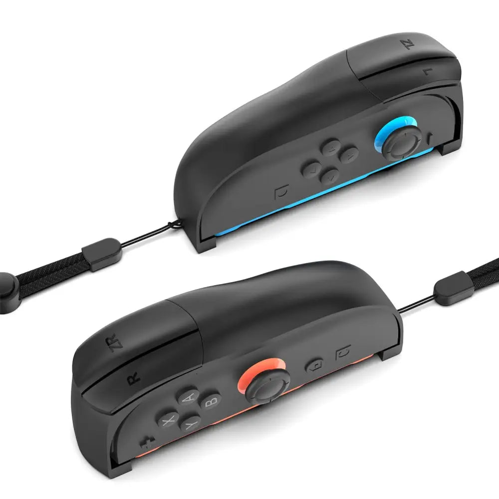 Snap-On Ergonomic Game Handles for NS2 Joypad ABS Grip Controllers with Mouse-Like Control Easy Install Left & Right