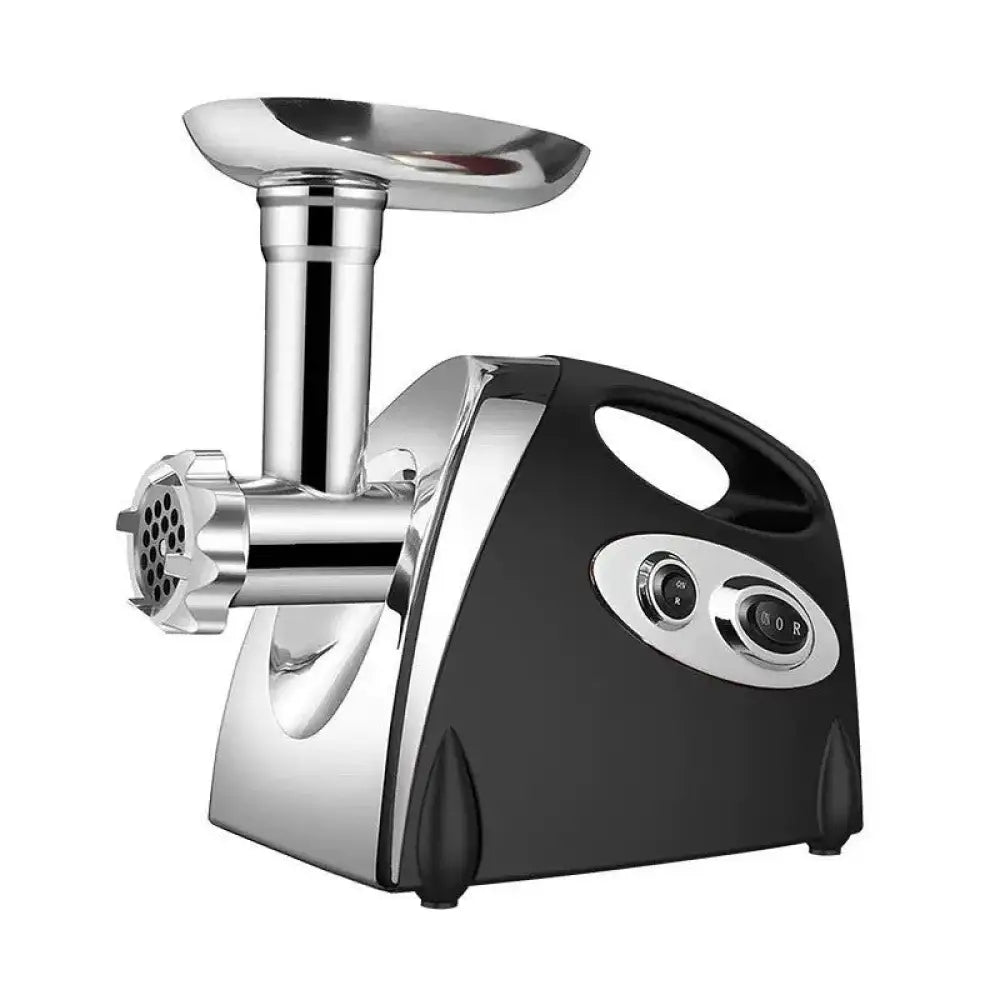 Stainless Steel Electric Meat Grinder and Sausage Stuffer 10L - Black UK Plug / Stainless Steel Blade - Home Appliances