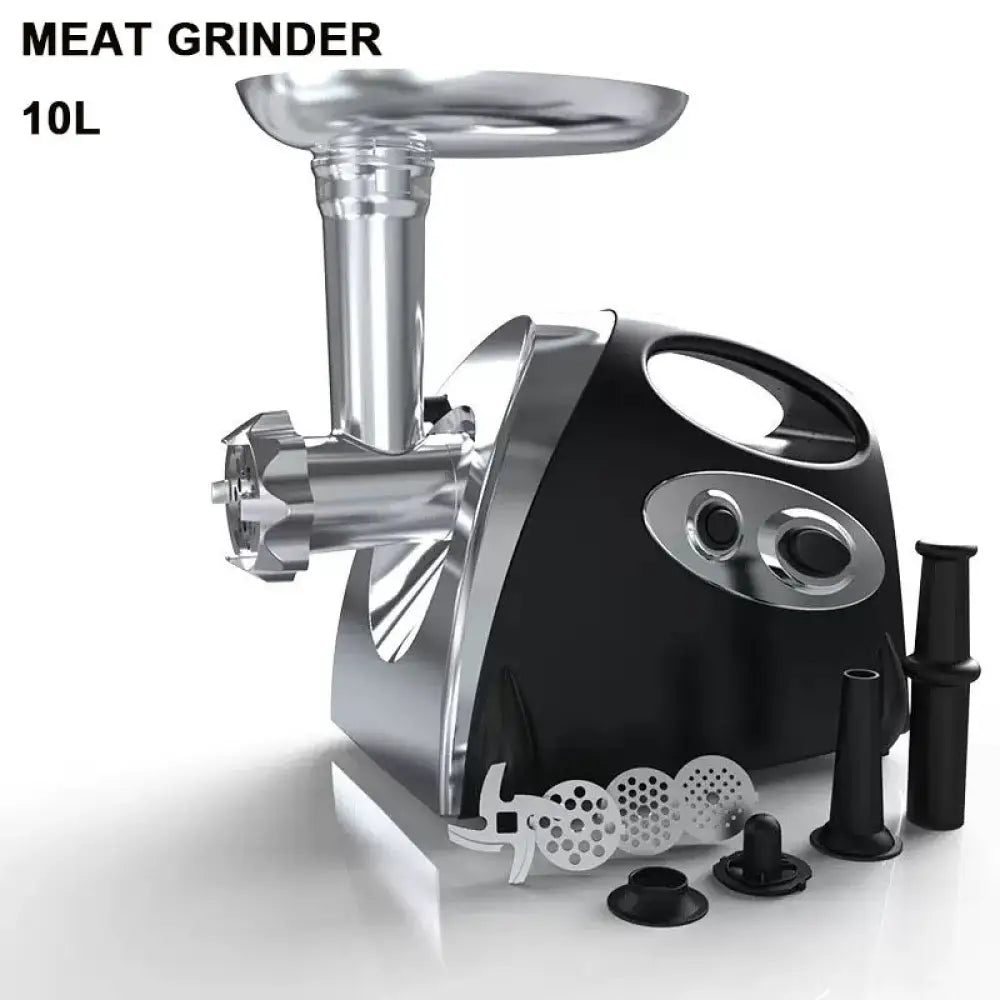 Stainless Steel Electric Meat Grinder and Sausage Stuffer 10L - Home Appliances