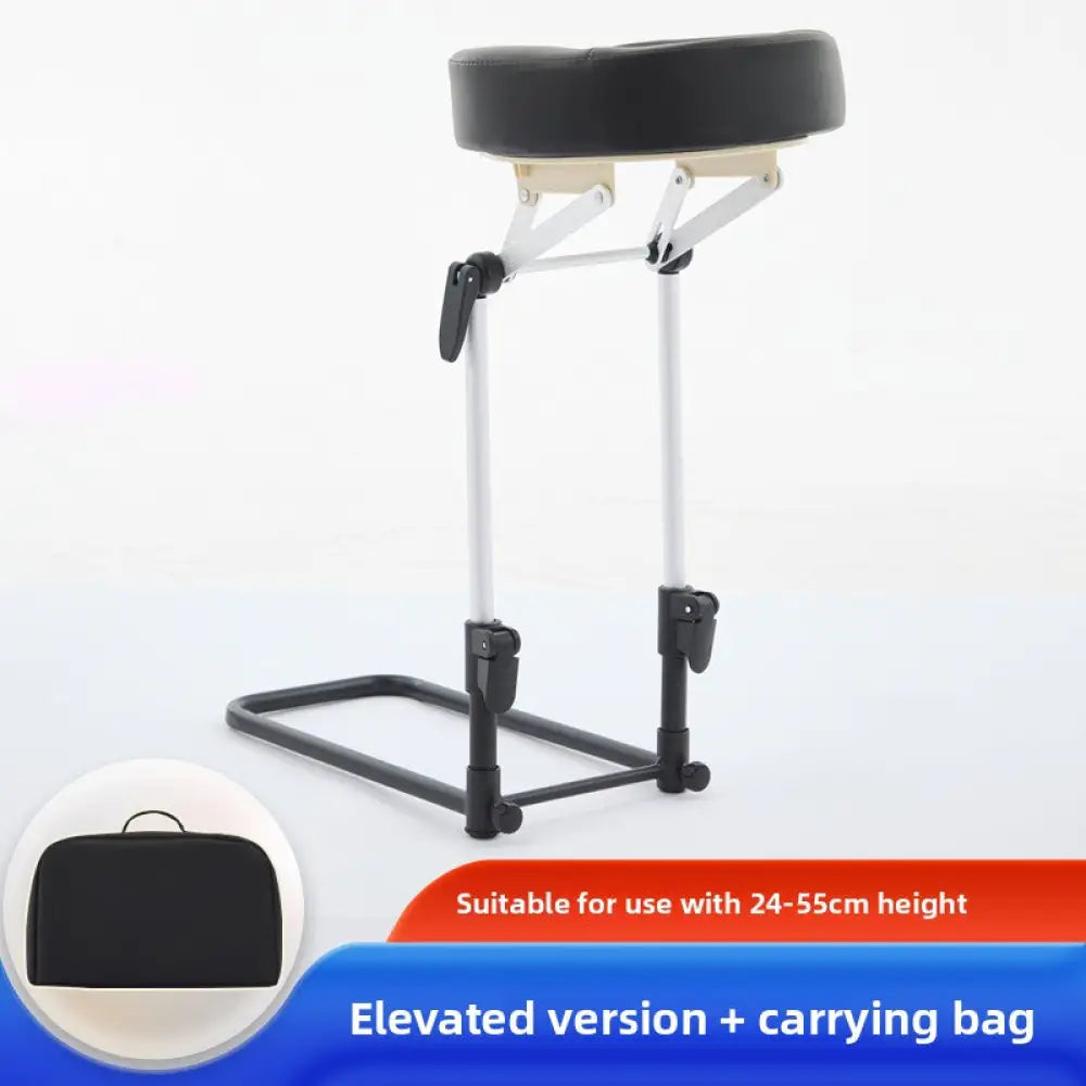 Suspended Face Down Pillow with Headrest - Adjustable Mattress Support Cushion for Beauty Treatments & Post-Surgery