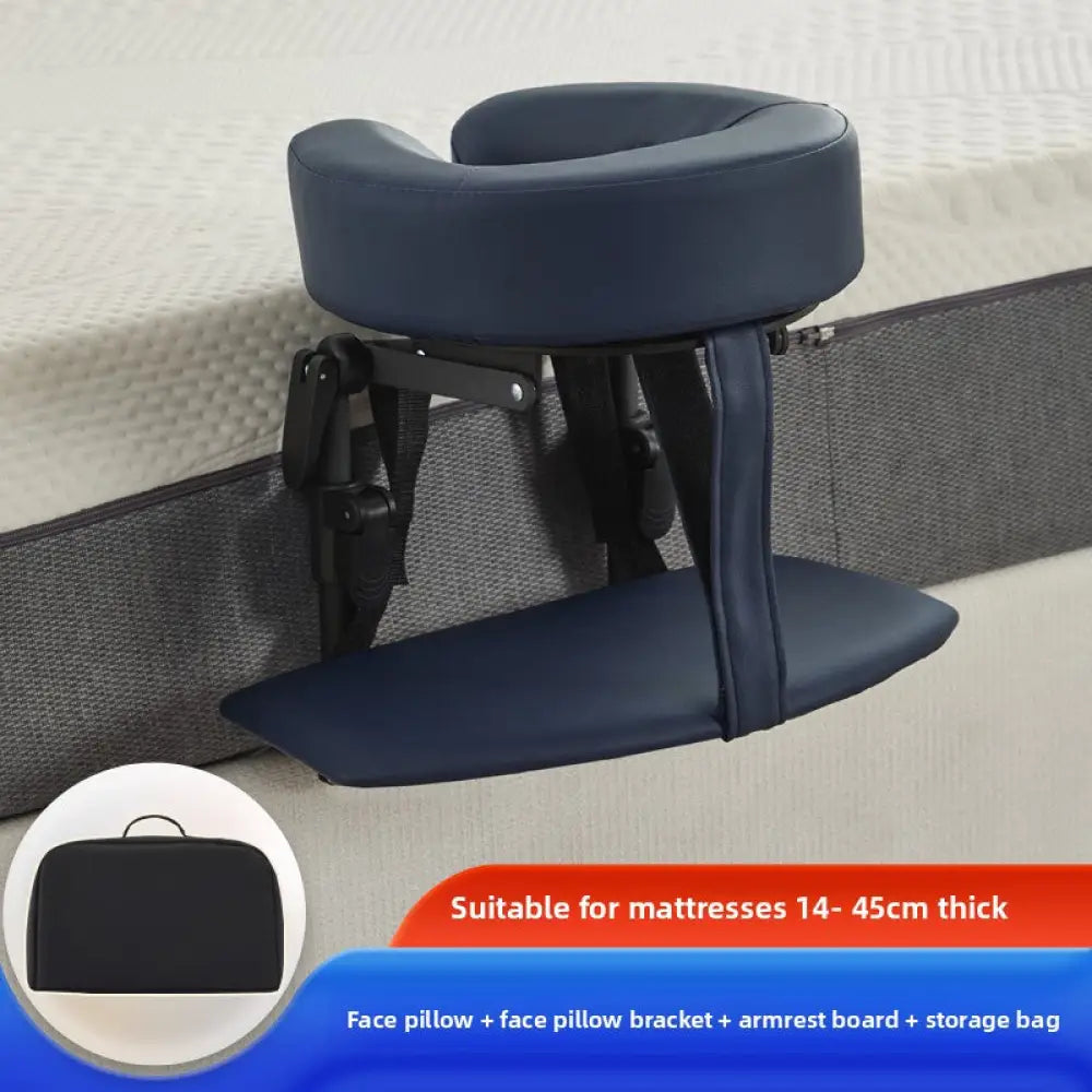 Suspended Face Down Pillow with Headrest - Adjustable Mattress Support Cushion for Beauty Treatments & Post-Surgery