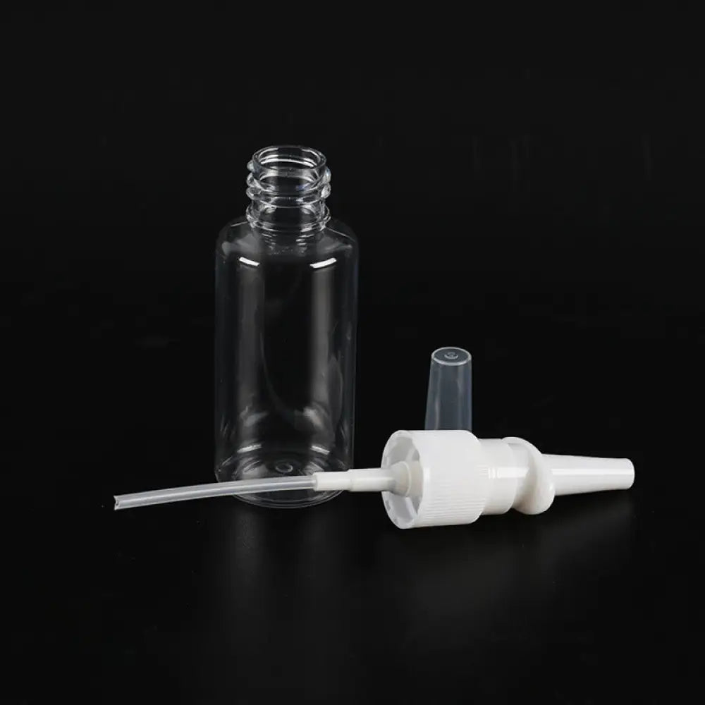 Transparent PET Spray Bottle - Fine Mist Refillable Atomizer (5ml-30ml) Lightweight Portable Design - Home & Garden