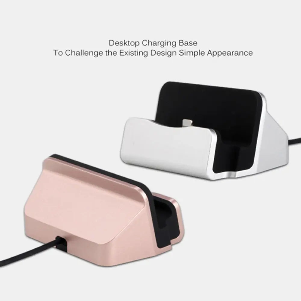 Type-C Phone Charging Stand - Multi-Function Charging Dock with Adjustable Universal Design - Consumer Electronics