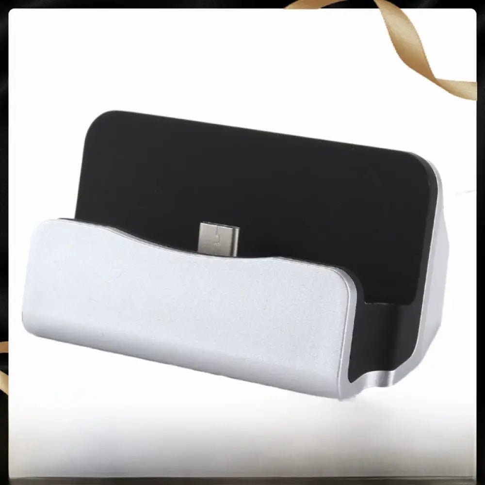 Type-C Phone Charging Stand - Multi-Function Charging Dock with Adjustable Universal Design - Consumer Electronics