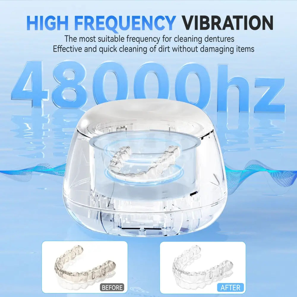 Ultrasonic Denture and Jewelry Cleaner with Sterilizing 12V USB Model - Consumer Electronics