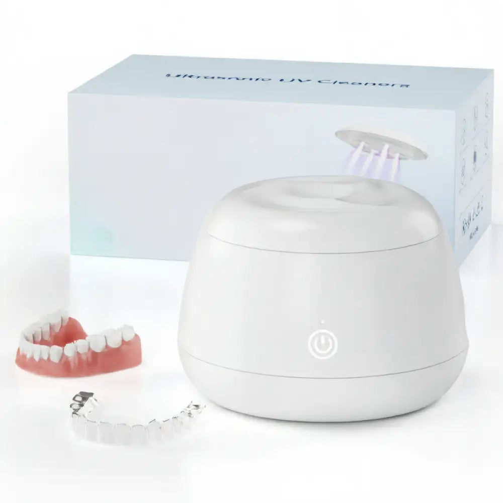 Ultrasonic Jewelry Cleaner with UV Sterilization- USB Portable Cleaning Machine for Jewelry Braces & Small Accessories