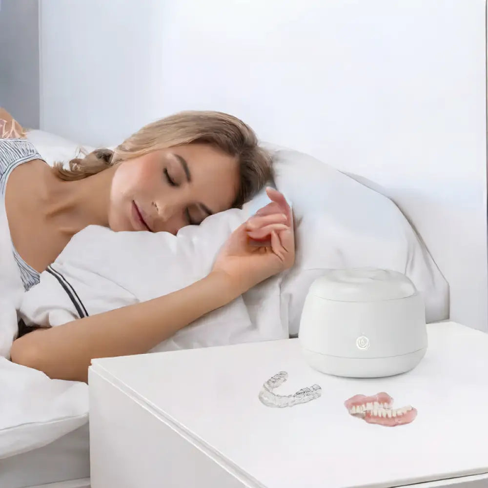 Ultrasonic Jewelry Cleaner with UV Sterilization- USB Portable Cleaning Machine for Jewelry Braces & Small Accessories