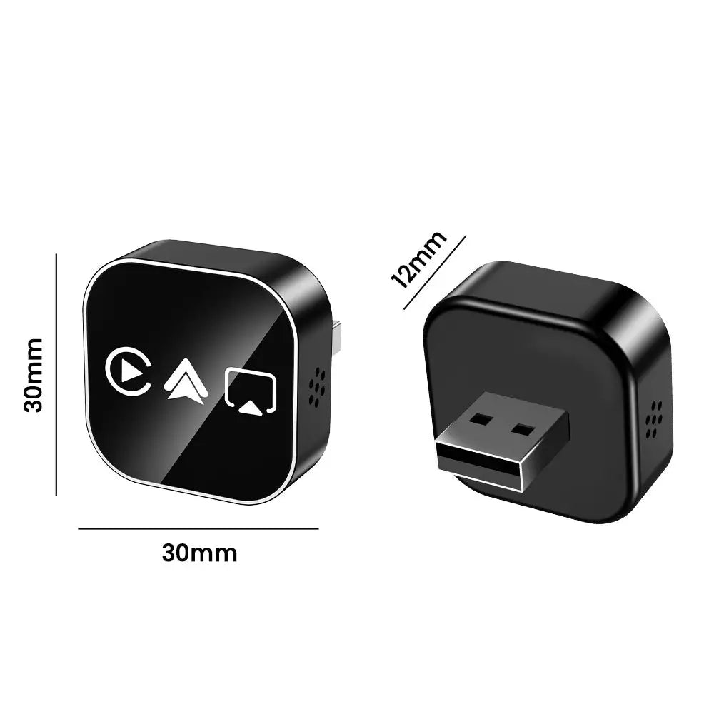 Wireless CarPlay & Android Auto Adapter 1080P USB Plug & Play Converter for iOS & Android - Consumer Electronics